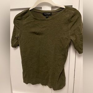 COPY - Banana Republic Army Green Stretch Cotton XS